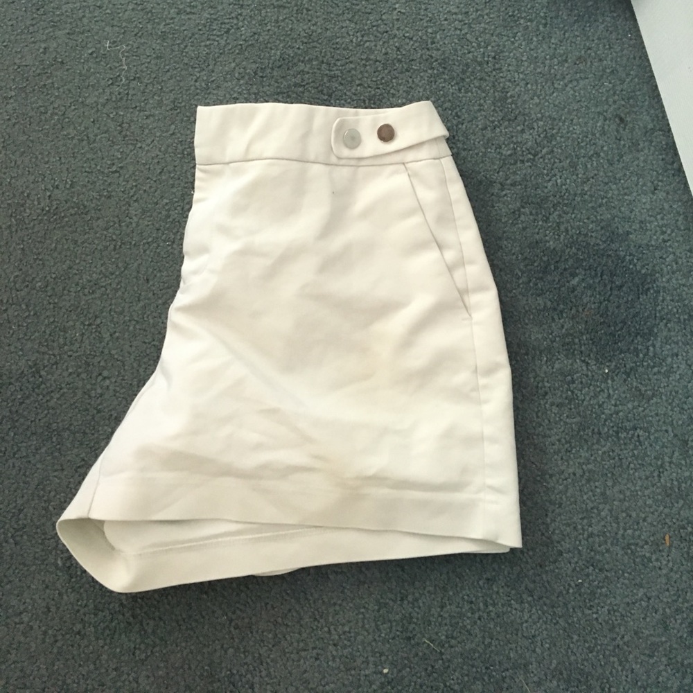 White Shorts
